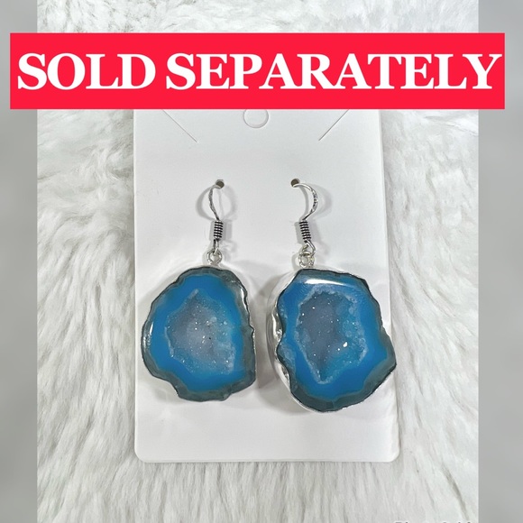 Blue Solar Quartz Moonstone 925 Gemstone Necklace ONLY - Picture 8 of 9